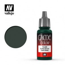 【桌遊老爹】Acrylicos Vallejo - 深綠色 Dark Green - 72028