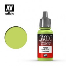 【桌遊老爹】Acrylicos Vallejo - 螢光綠 Fluo Green  - 72104