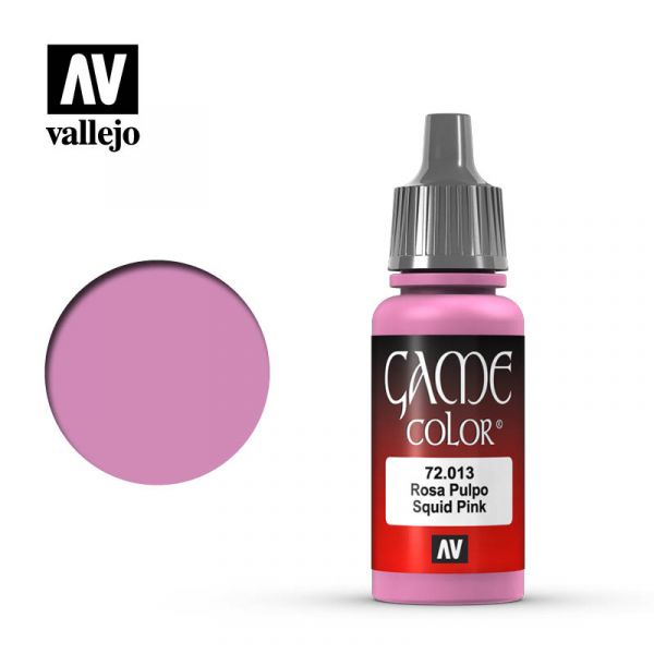 【桌遊老爹】Acrylicos Vallejo -  烏賊粉紅 Squid Pink - 72013