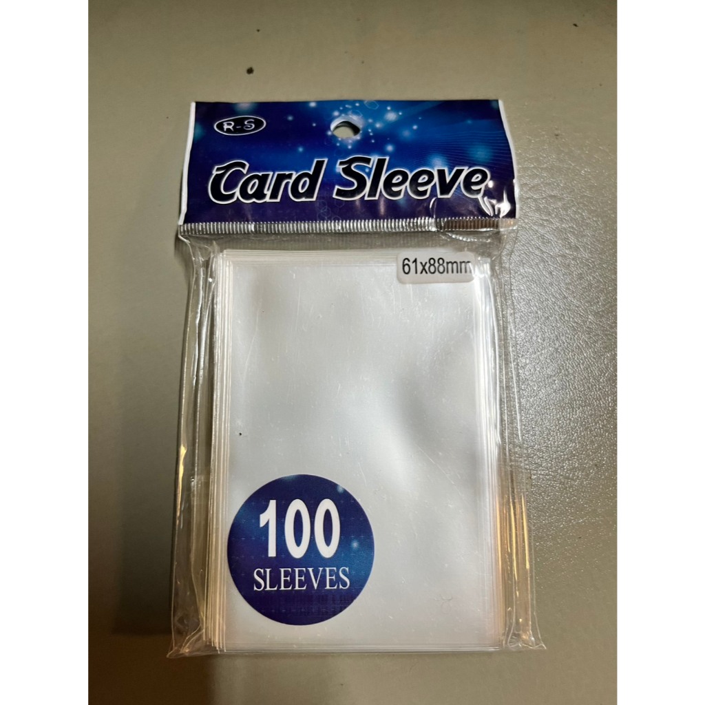 【桌遊老爹】RSS 61X88mm 100入 緊身 卡套 第一層