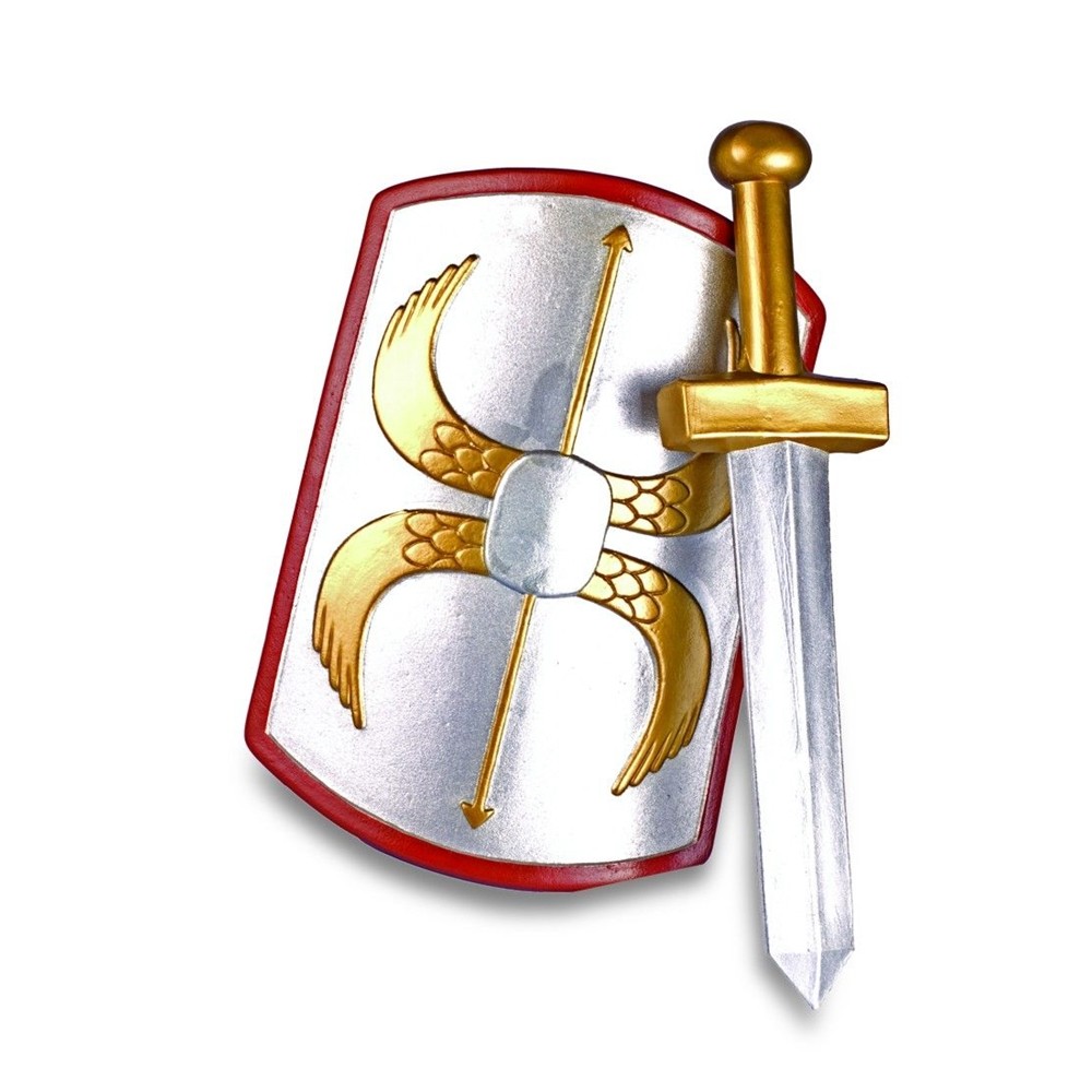 【桌遊老爹】Rubbabu 劍與羅馬盾組