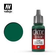 【桌遊老爹】Acrylicos Vallejo - 鱷魚綠色 Cayman Green - 72067