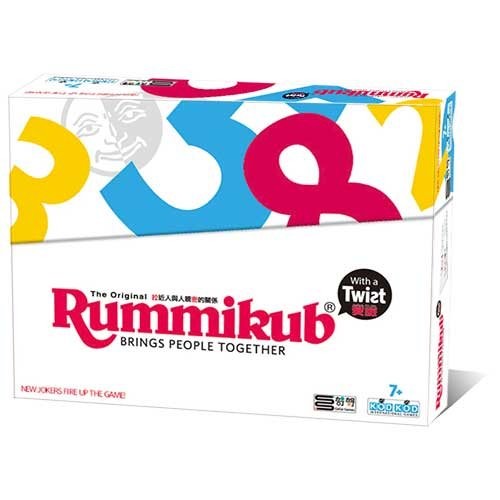 【桌遊老爹】原價950 Rummikub Twist 拉密新版 變臉版