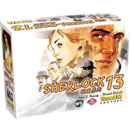 【桌遊老爹】原價690 福爾摩斯13 Sherlock 13 夏洛克 13