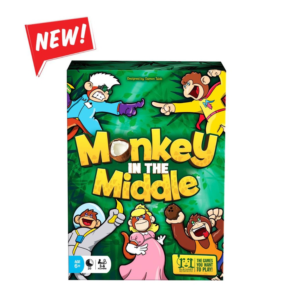 【桌遊老爹】原價520 Monkey in the Middle 猴子愛香蕉