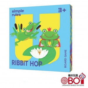 【桌遊老爹】原價1100 呱呱跳 RIBBIT HOP 機本玩意