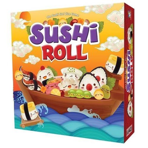【桌遊老爹】原價1050 迴轉壽司骰子版 sushi roll 台灣授權正版無毒無味鐵盒有中文說明