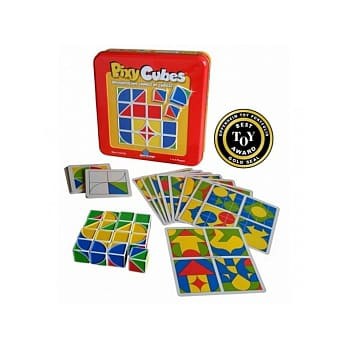 【桌遊老爹】圖素迷蹤 復古鐵盒桌遊 Pixy Cubes