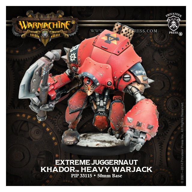 【桌遊老爹】Warmachine - Extreme Juggernaut - PIP33115 戰爭機甲 戰棋