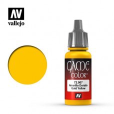 【桌遊老爹】Acrylicos Vallejo - 金黃色 Gold Yellow - 72007