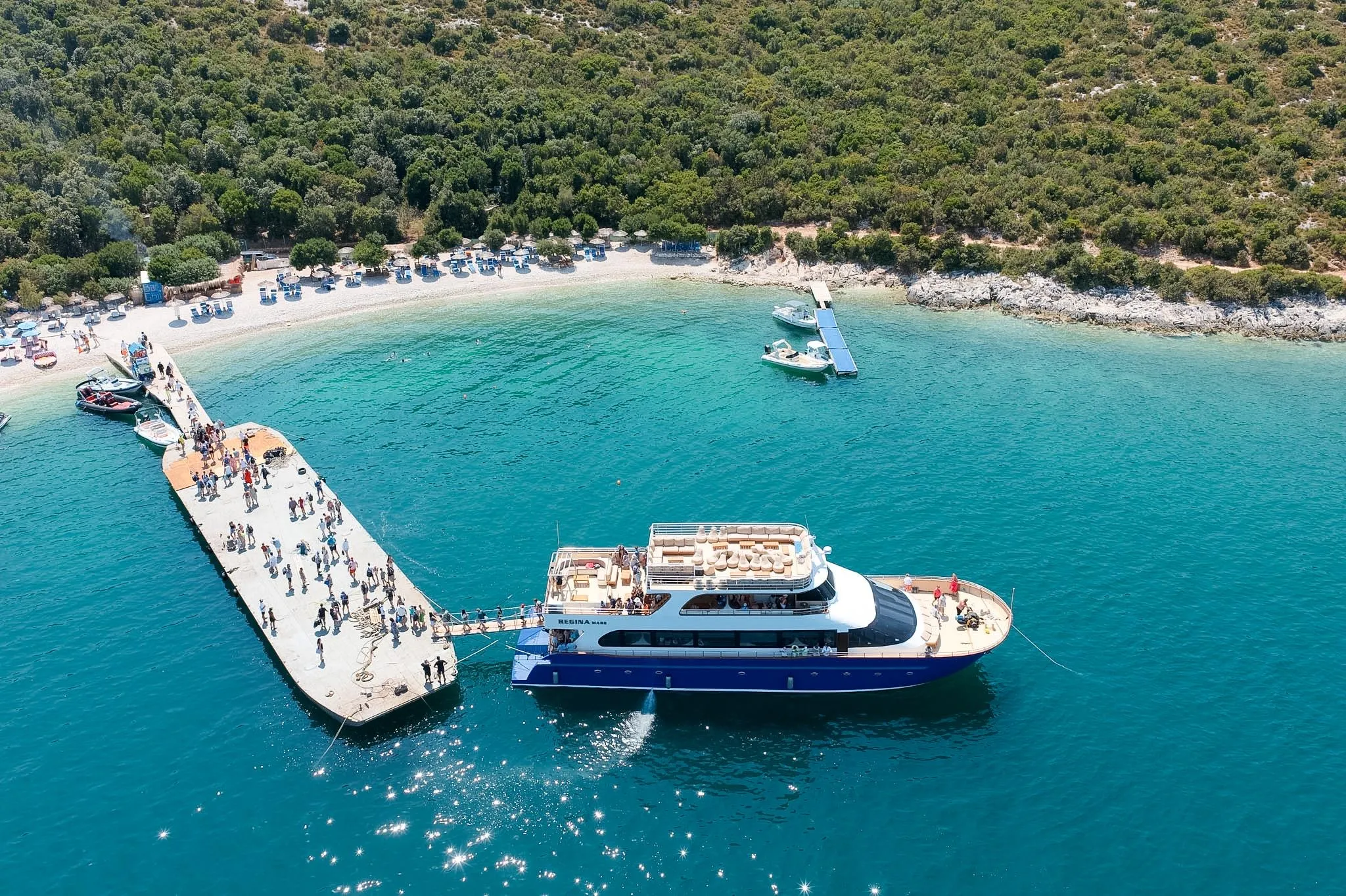 Albanian Riviera coast