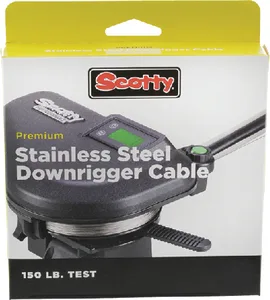 Scotty Downriggers 150 Lb Premium Stainless Steel Downrigger Cable Cable W/terminal Kit