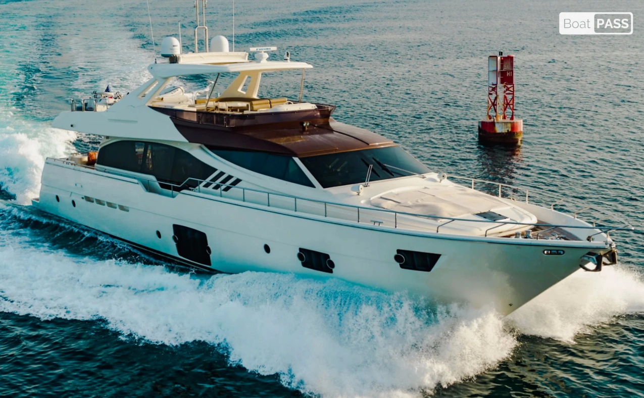 Top Shelf 87’ Ferretti