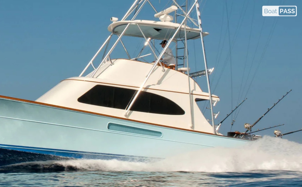 Crowd Pleaser 45 Hatteras convertible