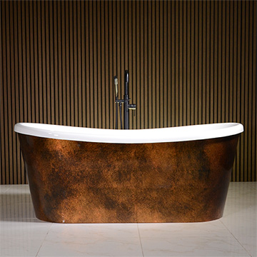 Jetted Freestanding Tub – Asti73CWJ 73 x 34 inch Center Drain