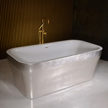 Jetted Freestanding Tub – Eclipse-SM73CHS 73 x 35 inch Center