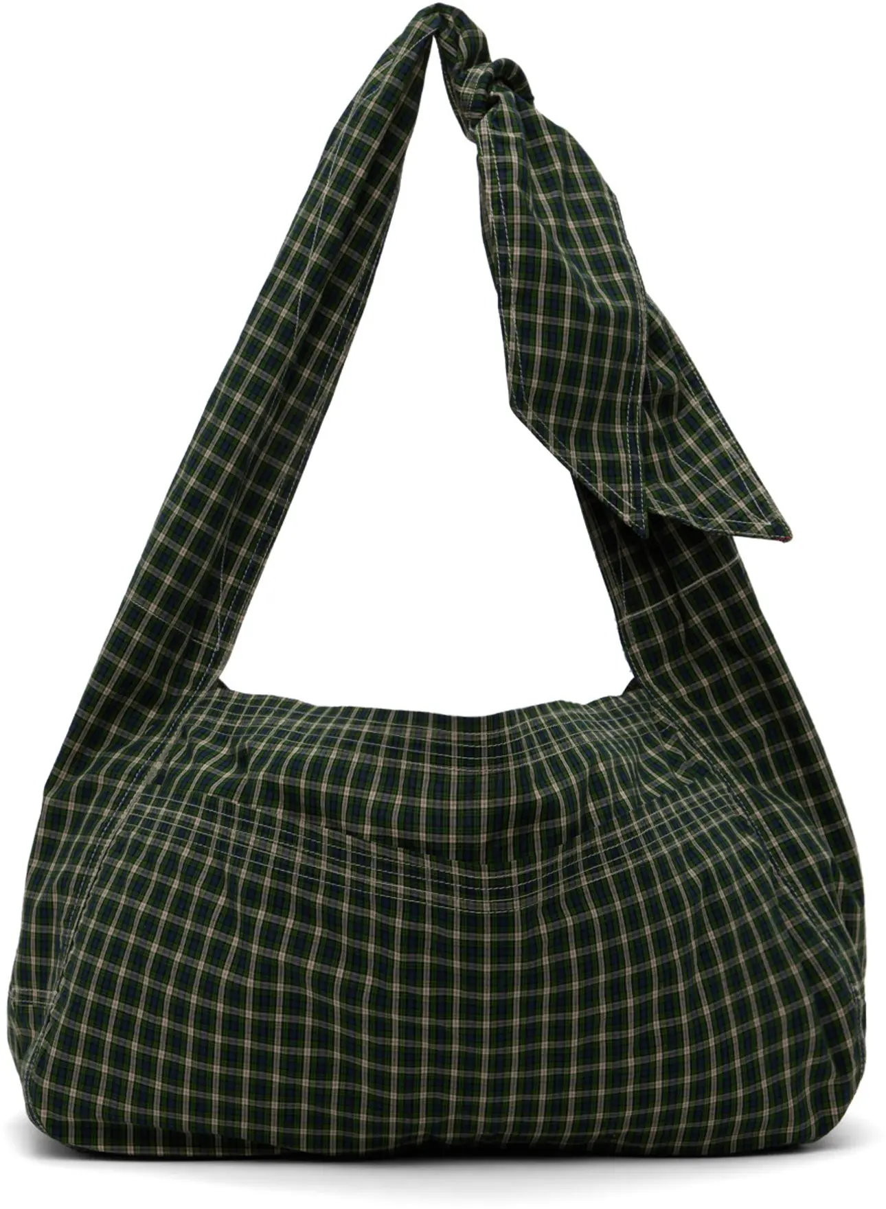 SC103 - SSENSE Exclusive Green & Navy Cocoon Tote