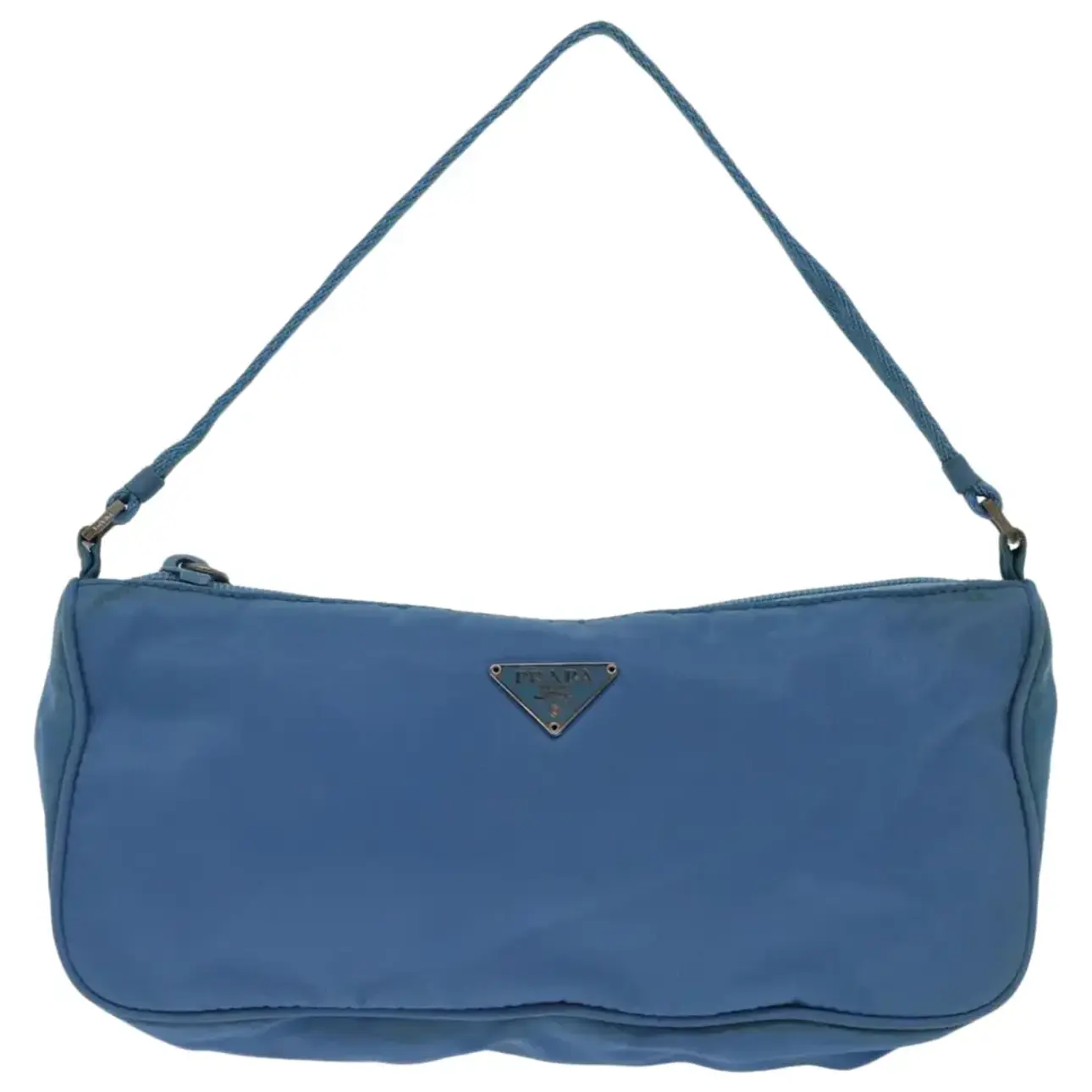 Handbag Prada Blue in Synthetic - 44870794