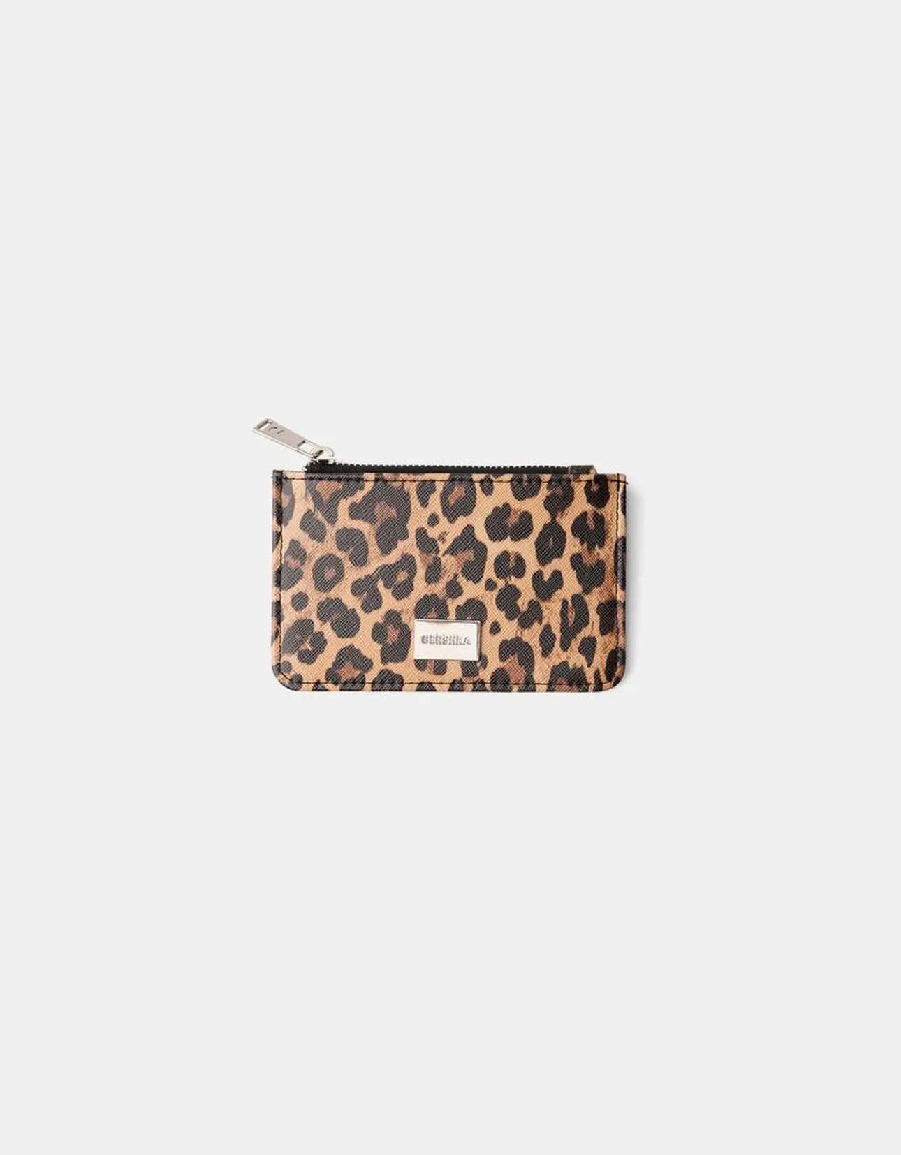 Kartenhalter mit Animalprint - Damen