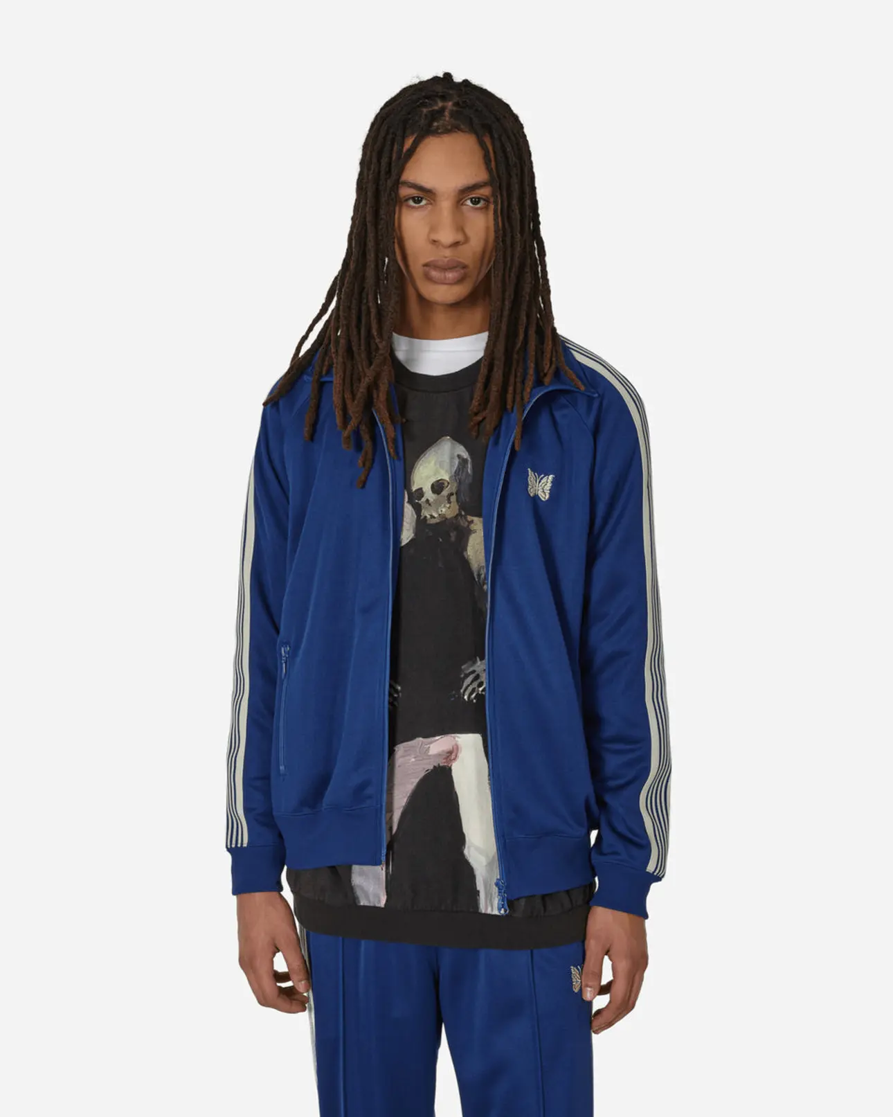 Poly Smooth Track Jacket Royal