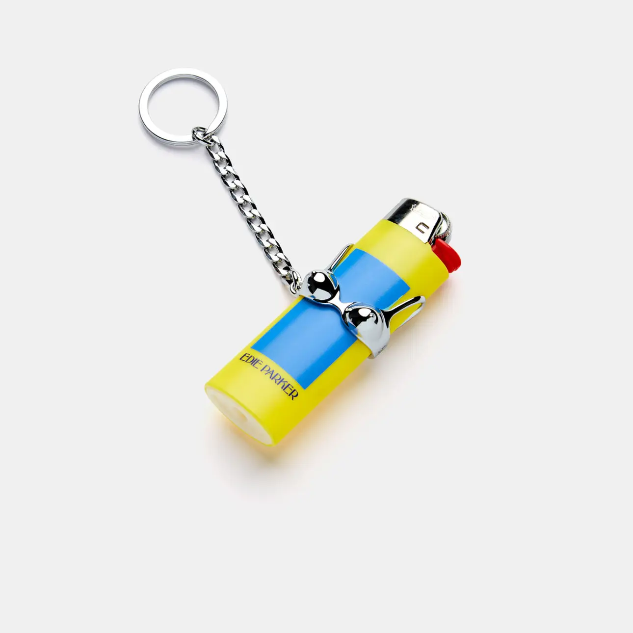 Swimsuit Lighter Holder Keychain in Bikini Top