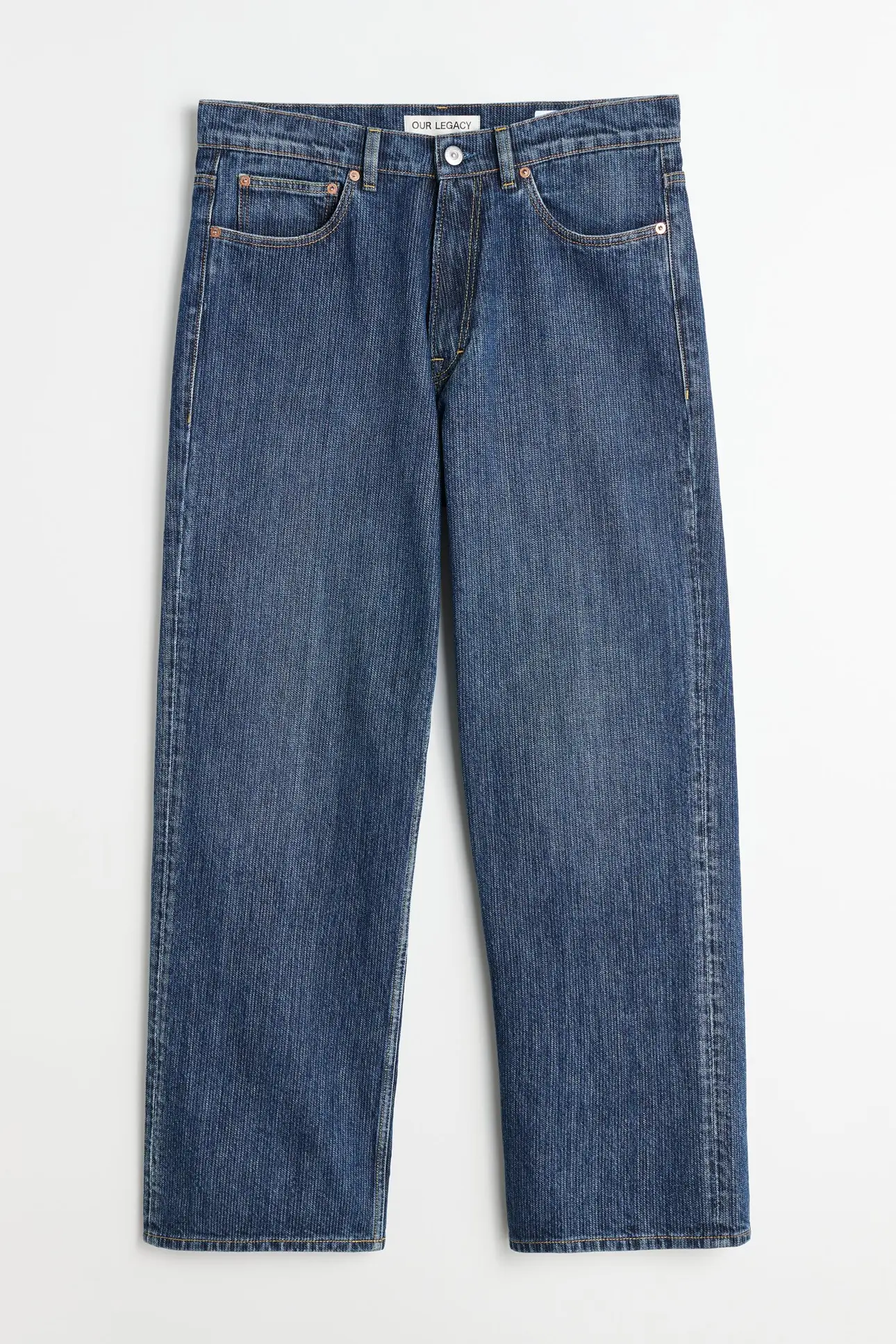 Third Cut Jeans Deep Blue Chain Twill