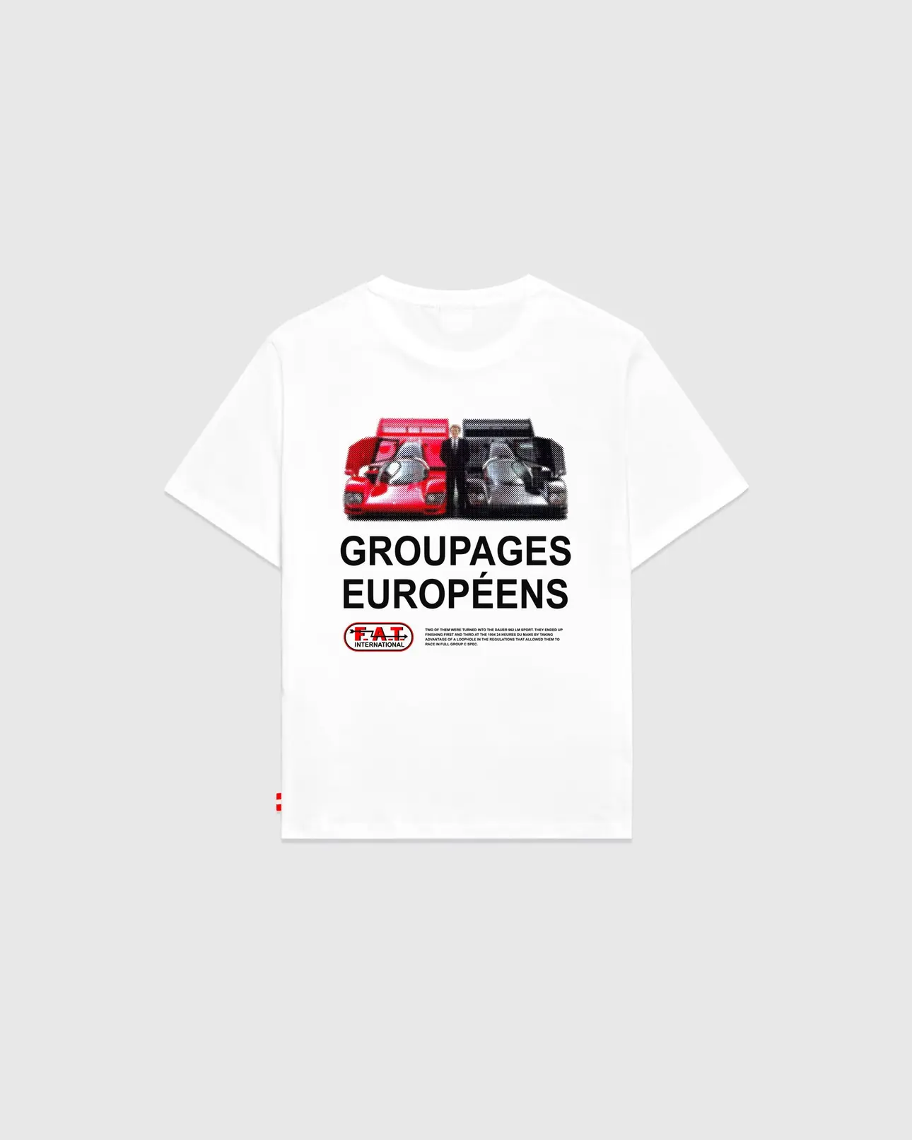 FAT Groupages Européens T-shirt White · FAT International