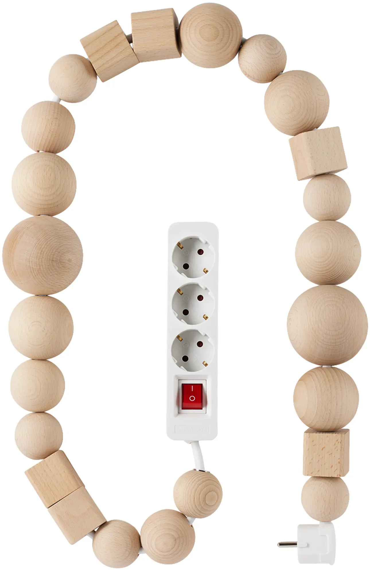 Bless - White & Beige Nº26 Multiplug Extension Cord