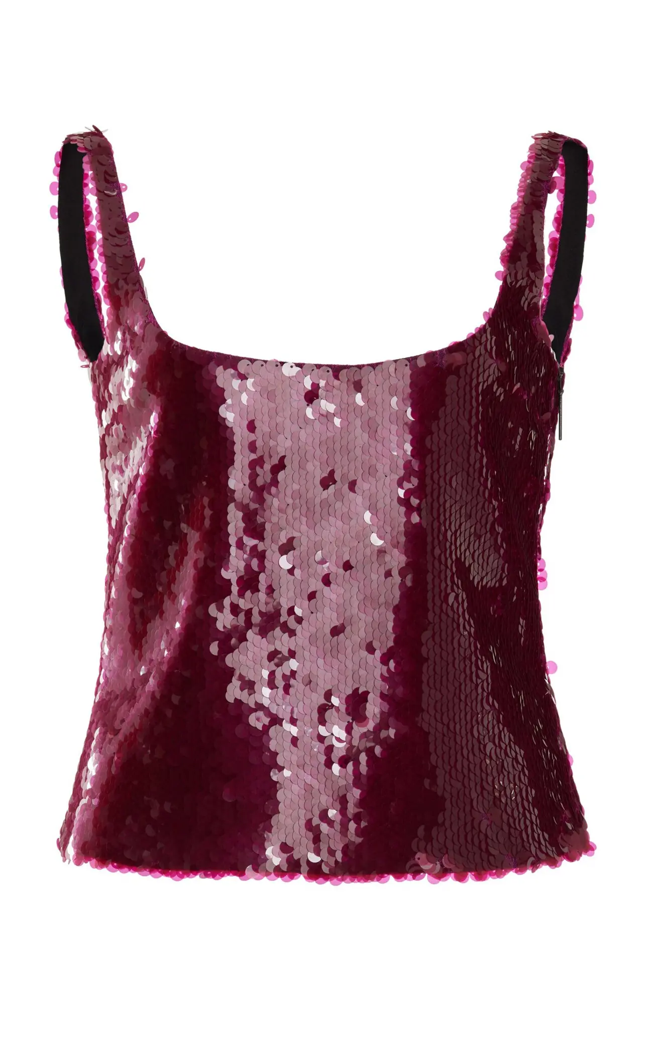 16Arlington Hornet Sequined Tank Top Uk 8 - Red | Editorialist