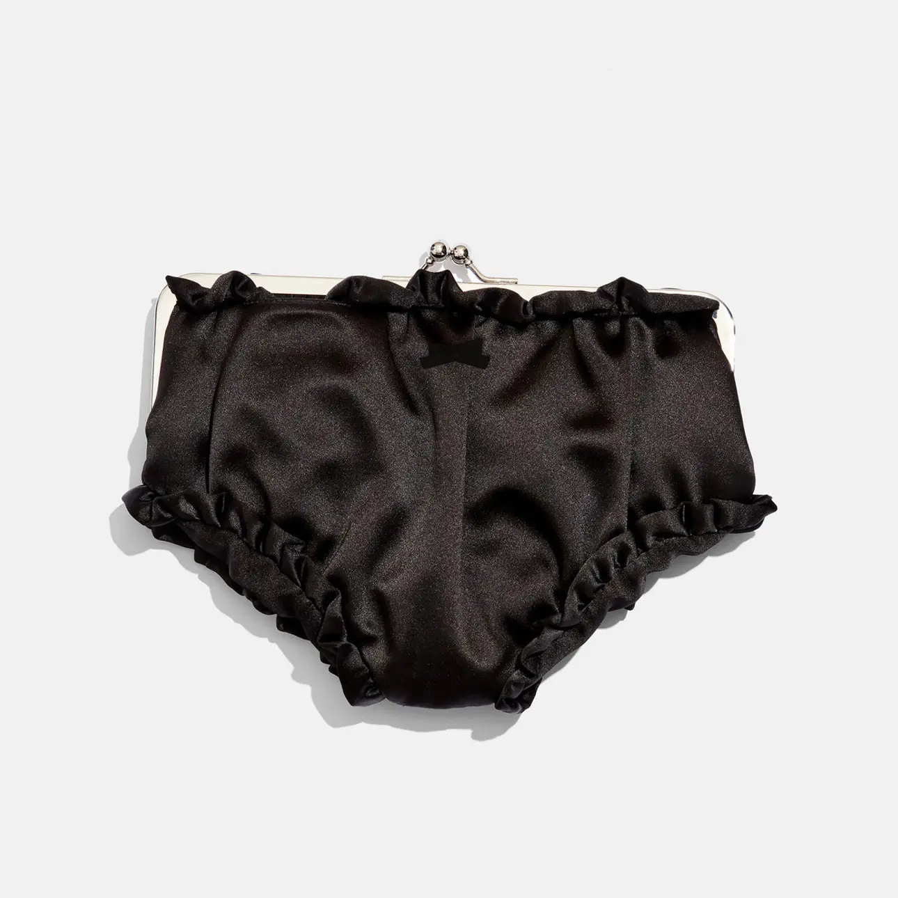 Undies Crossbody Pouch in Black