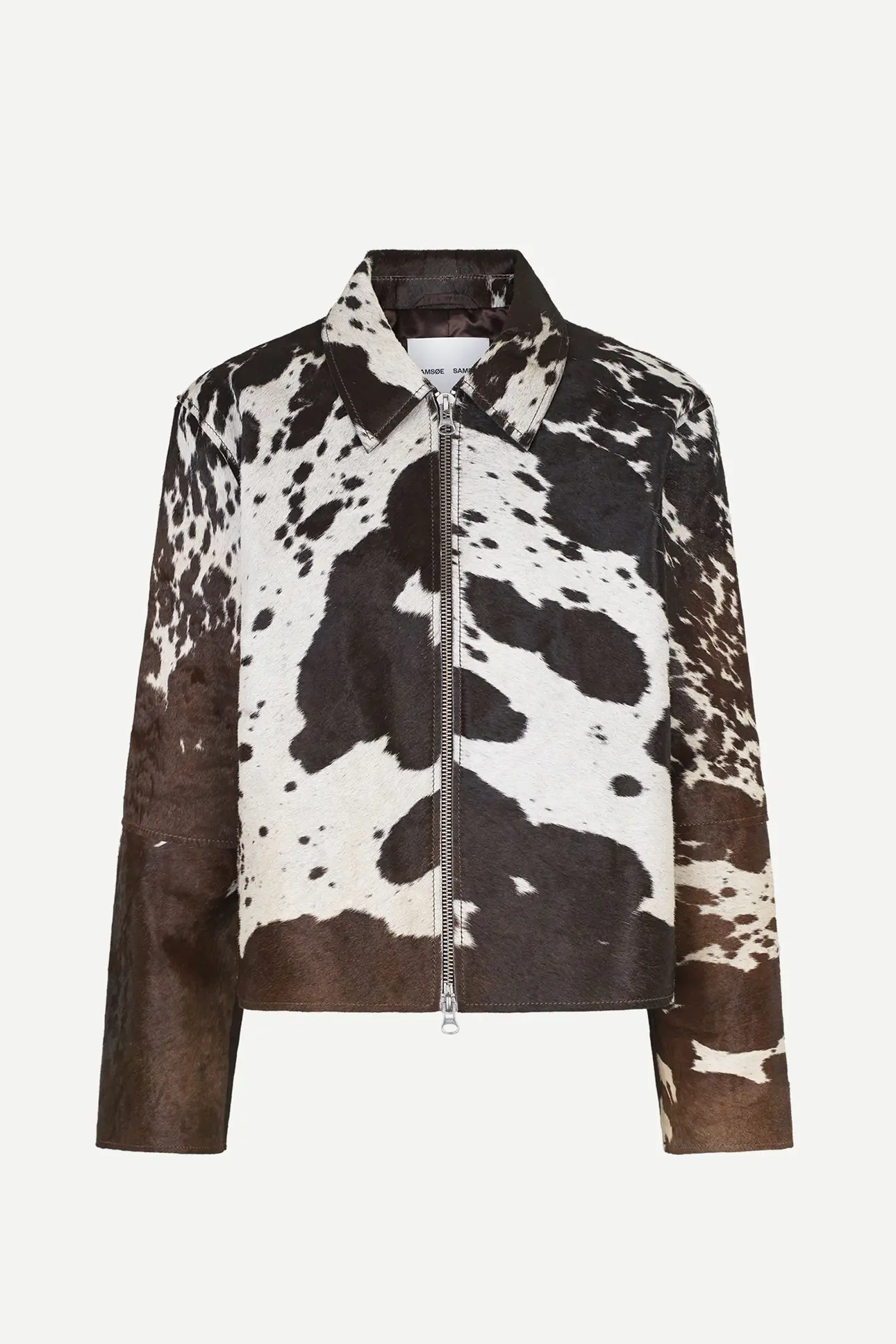 Salylo leather jacket 15374 Brown Cow | Samsøe Samsøe®