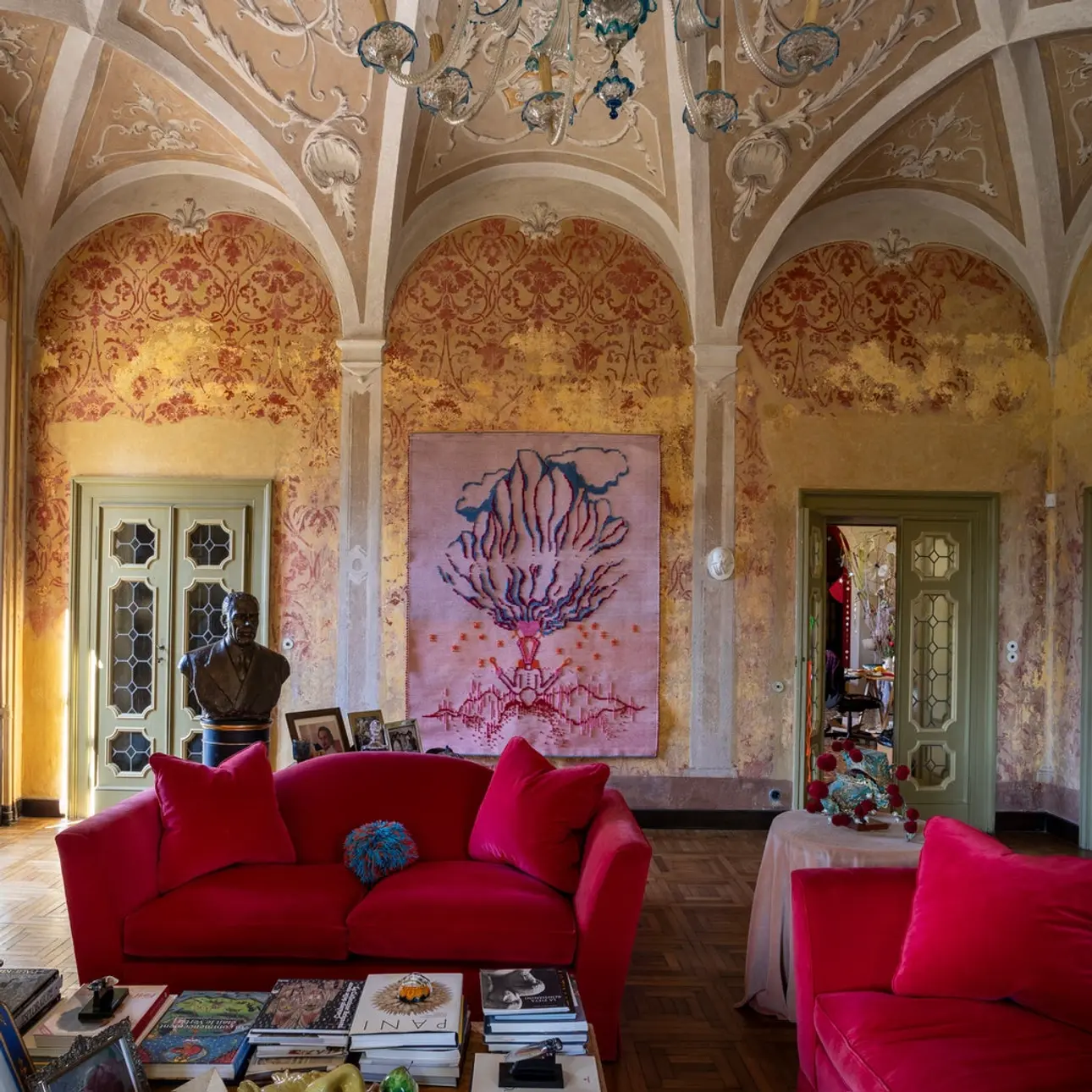 La villa veneta multicolor di Anna Galtarossa, una casa delle meraviglie