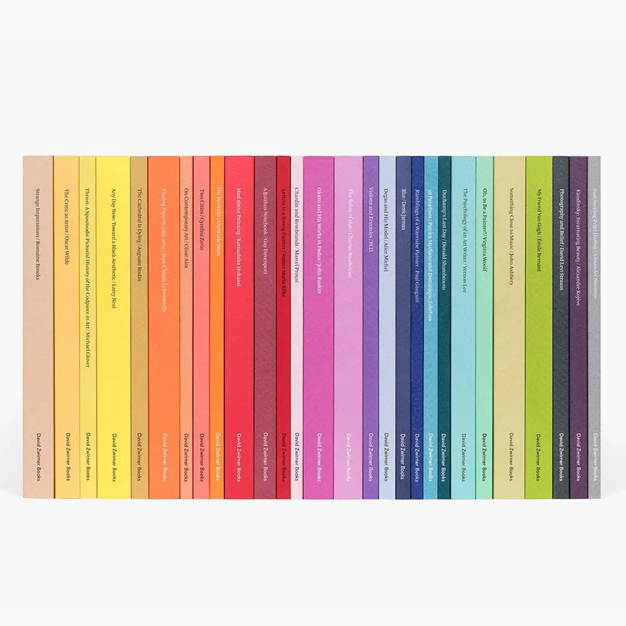 The ekphrasis Collection (27 books) | Books | David Zwirner