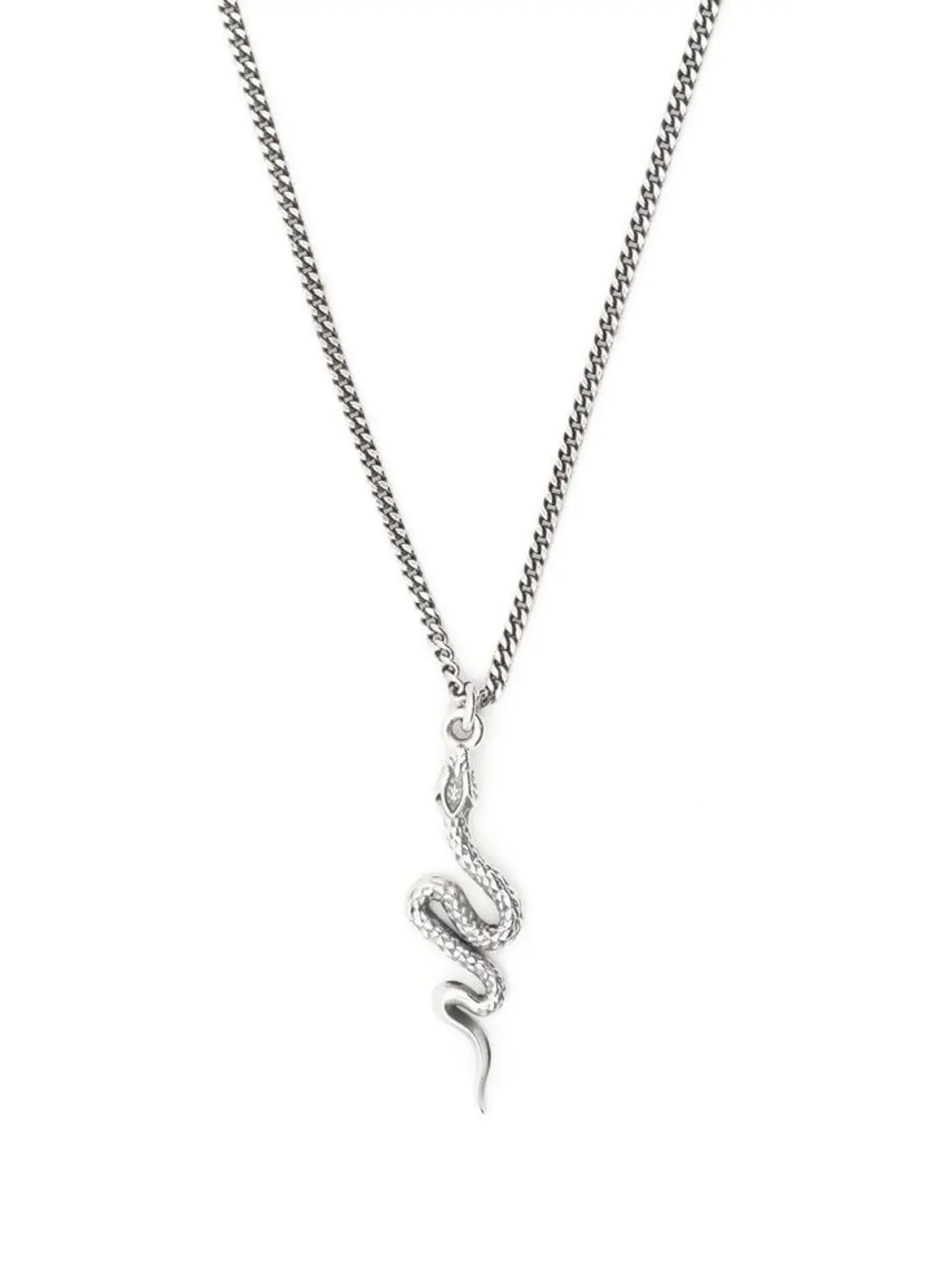 Emanuele Bicocchi Serpent Pendant Necklace - Farfetch | Mens accessories jewelry, Pendant necklace, Pendant