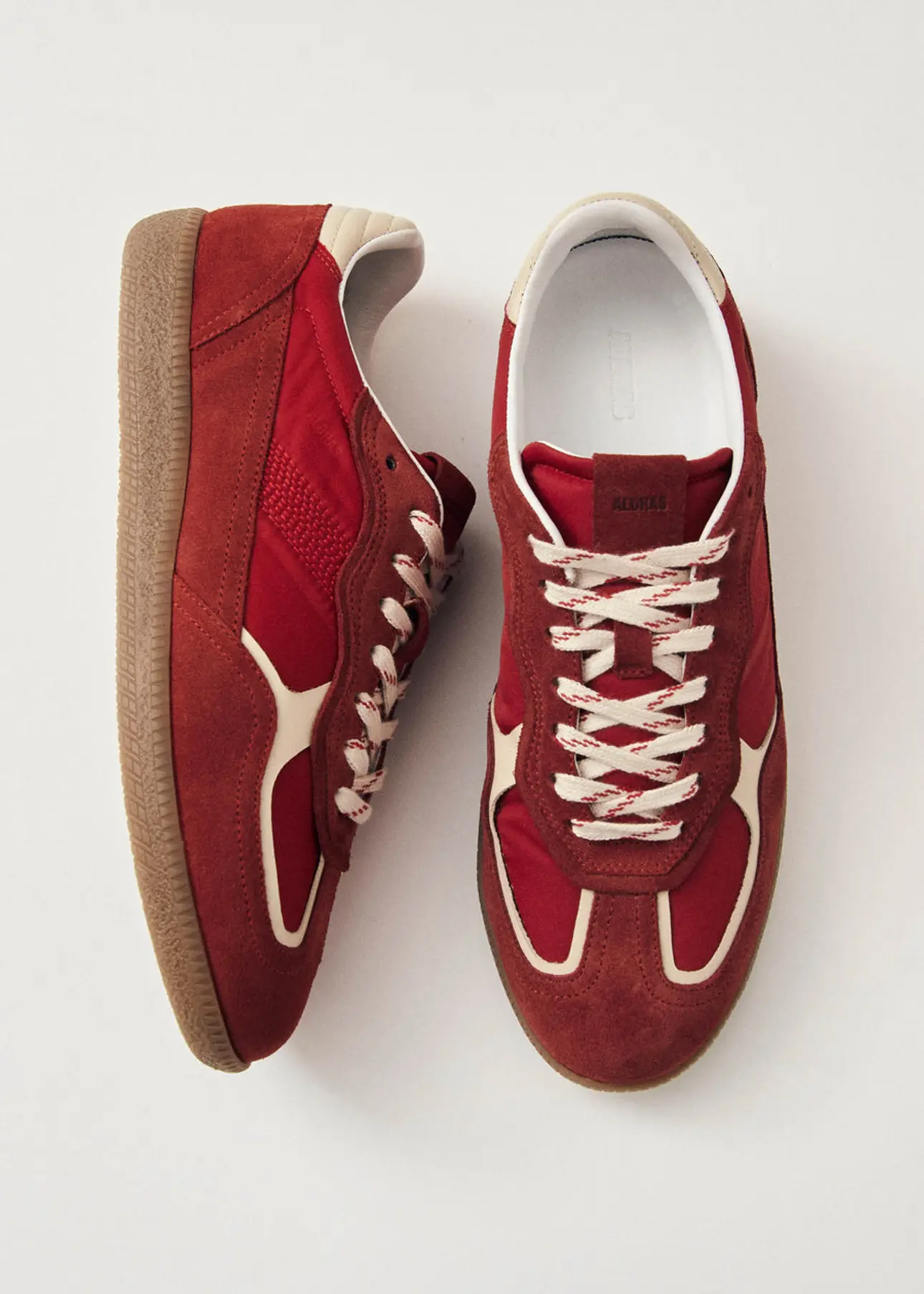 Tb.490 Rife Sheen Rote Leder-Sneaker | ALOHAS