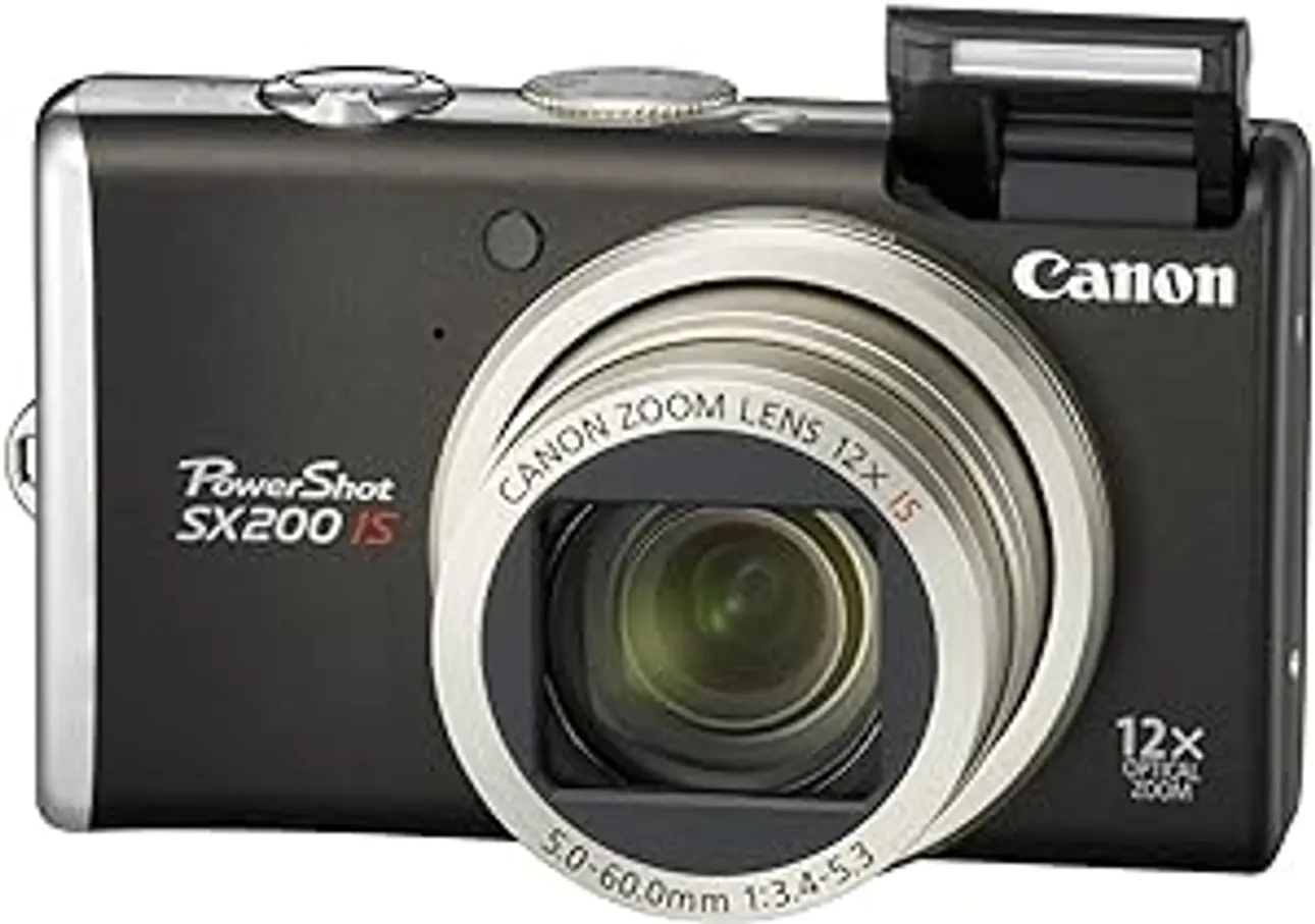 Canon Power Shot SX 200 IS Appareil photo compact numérique 12,1 Mpix Zoom Optique 12x Ecran LCD 3" Noir : Amazon.fr: High-Tech