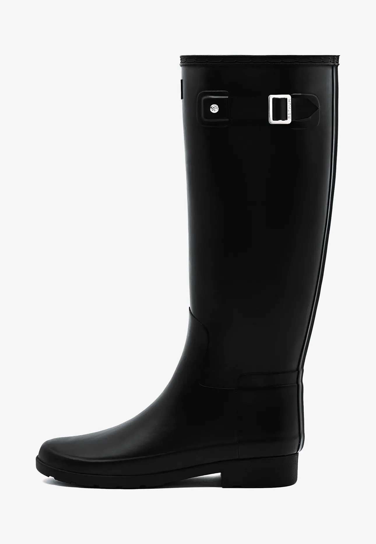 Hunter ORIGINAL REFINED - Wellies - black blk/black - Zalando