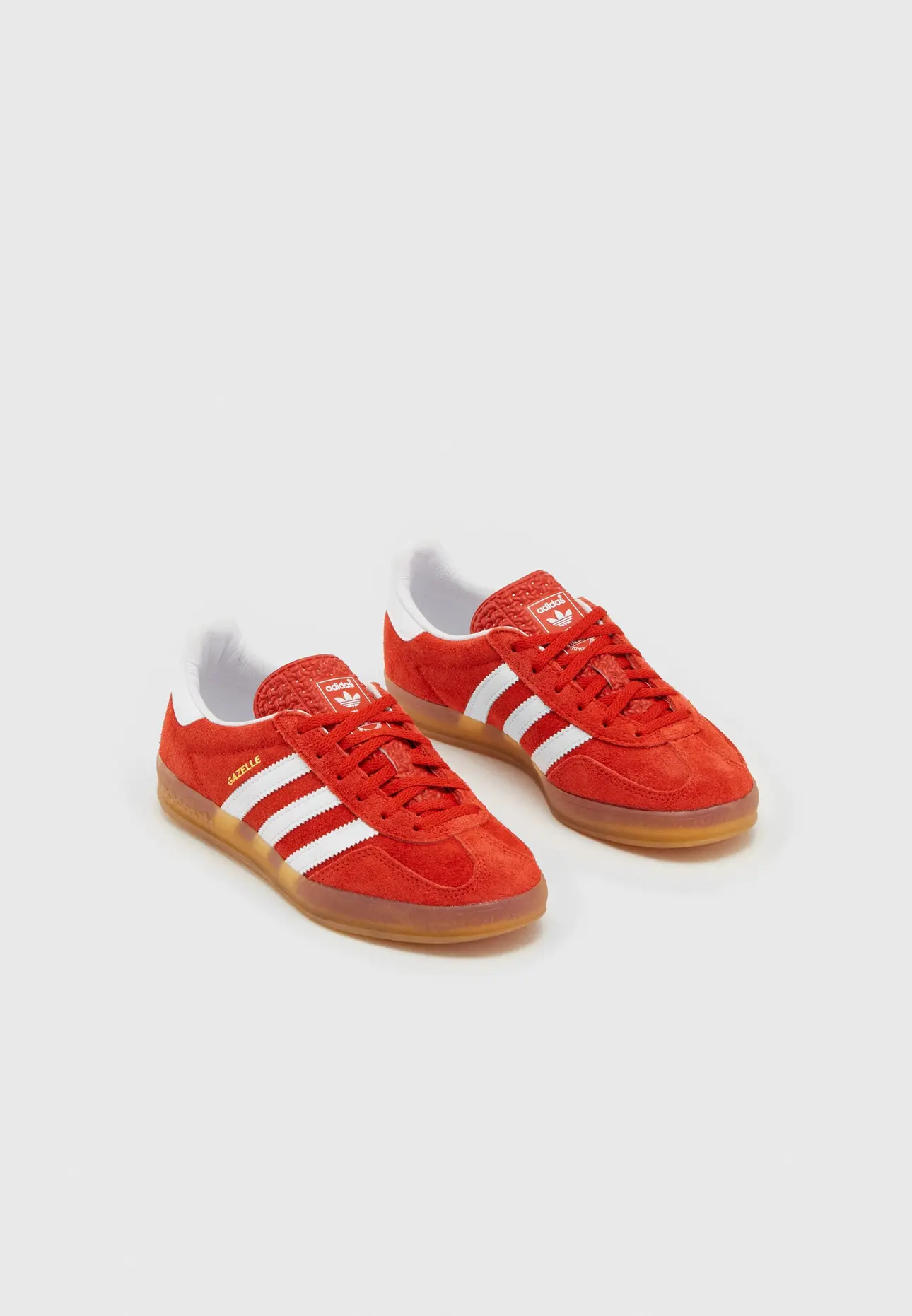 adidas Originals GAZELLE INDOOR - Sneakers basse - bold orange/footwear white/gum/arancione - Zalando.it