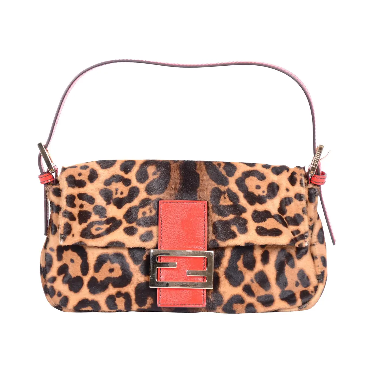 Baguette leopard printed Bag 