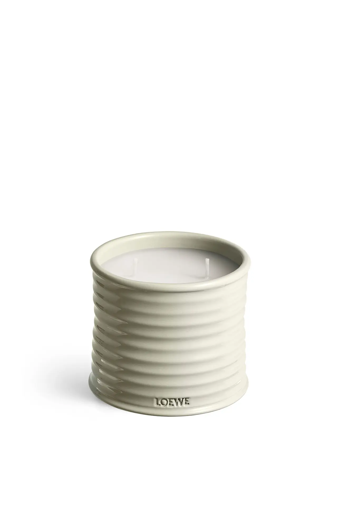 Medium Mushroom candle Light Grey - LOEWE