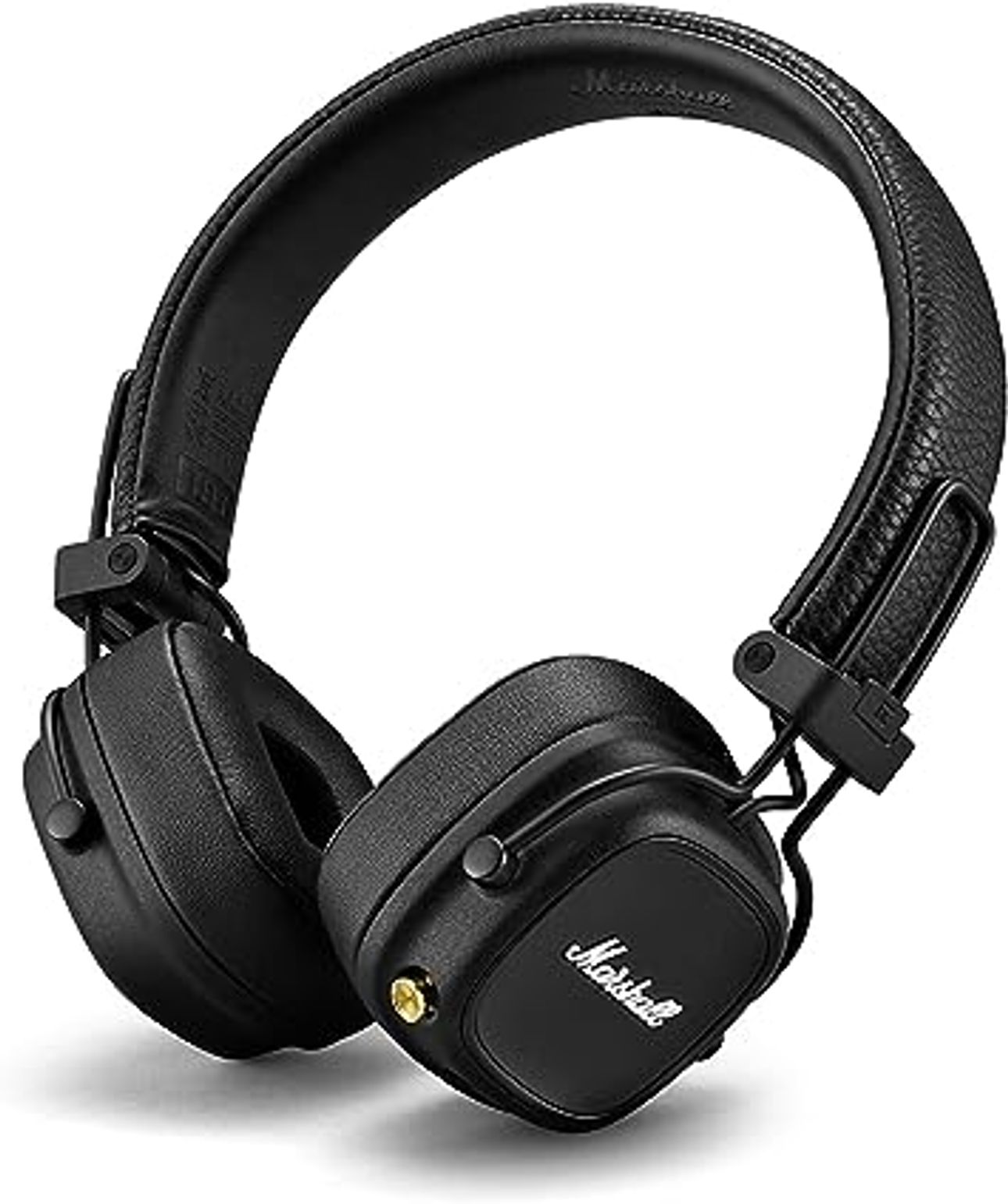 Marshall Cuffie Bluetooth Major IV On Ear, auricolari wireless, pieghevoli, oltre 80 ore di riproduzione wireless, nere : Amazon.it: Elettronica