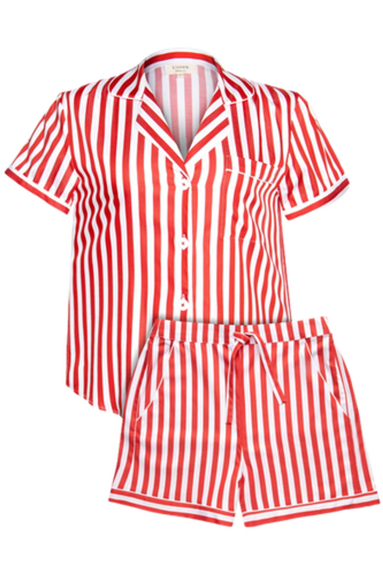 Royal Red Stripes Pyjama Set | Under Sleepwear