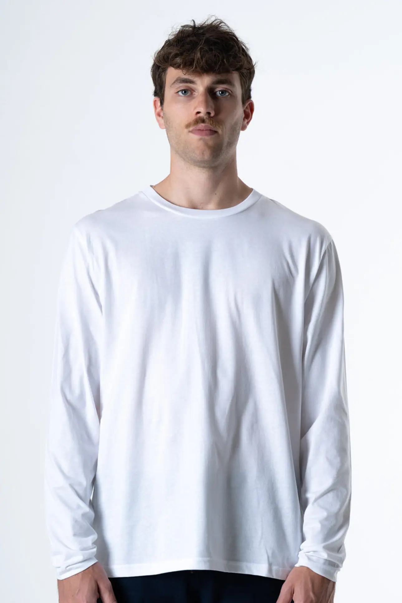 Maglia unisex in cotone biologico a maniche lunghe