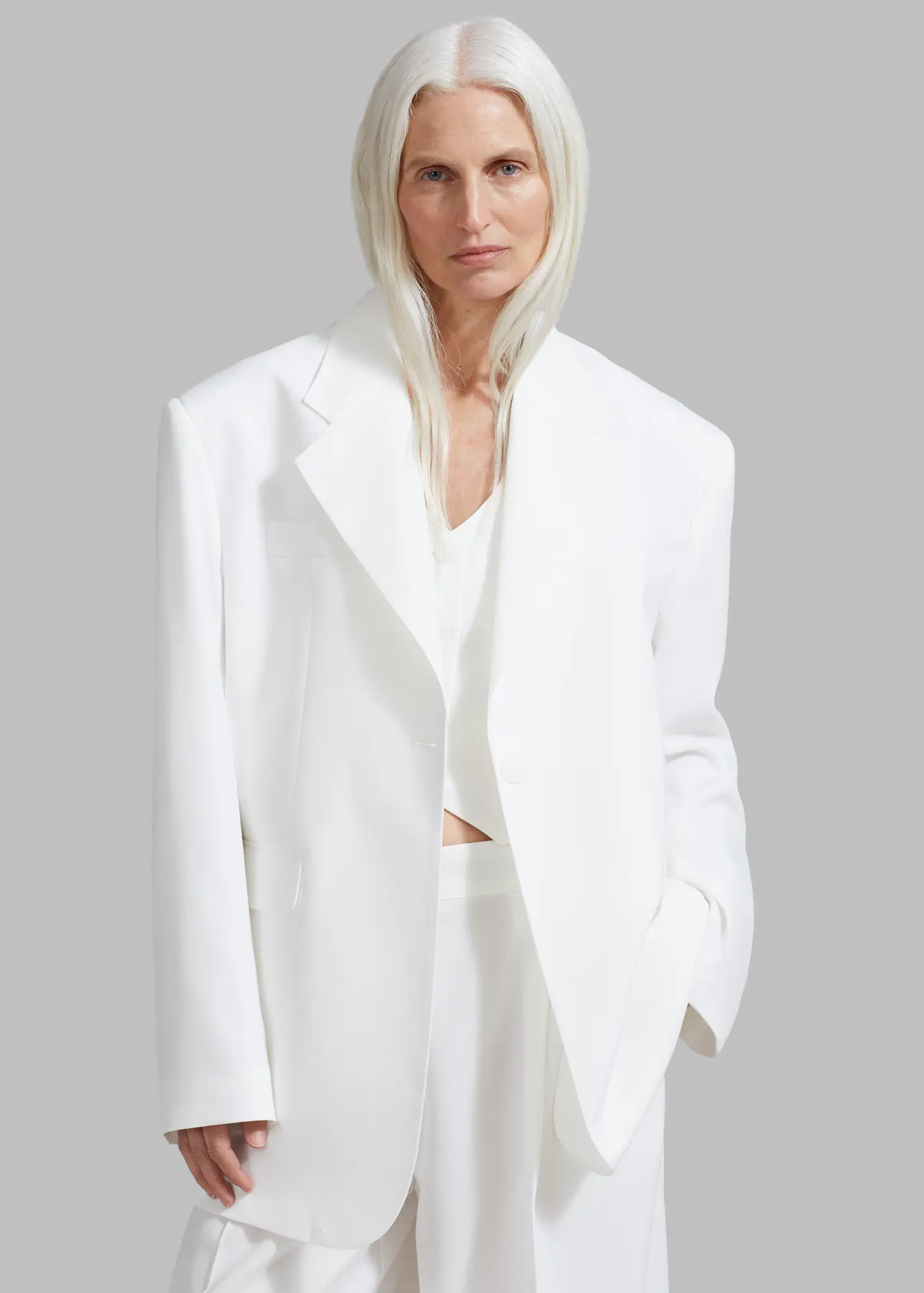 Gladys Blazer - White