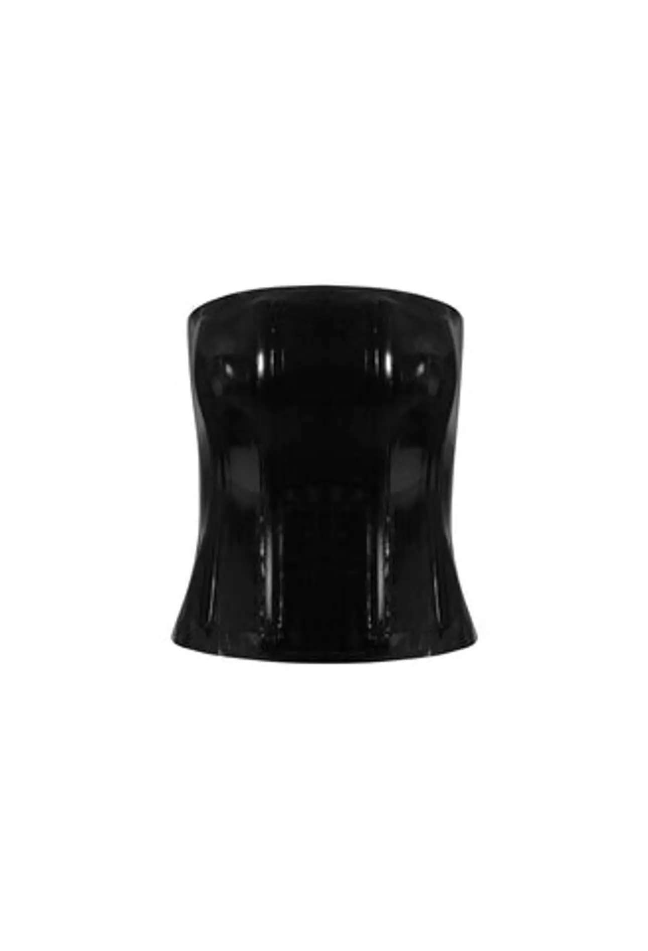 LIBRA CORSET - BLACK LATEX