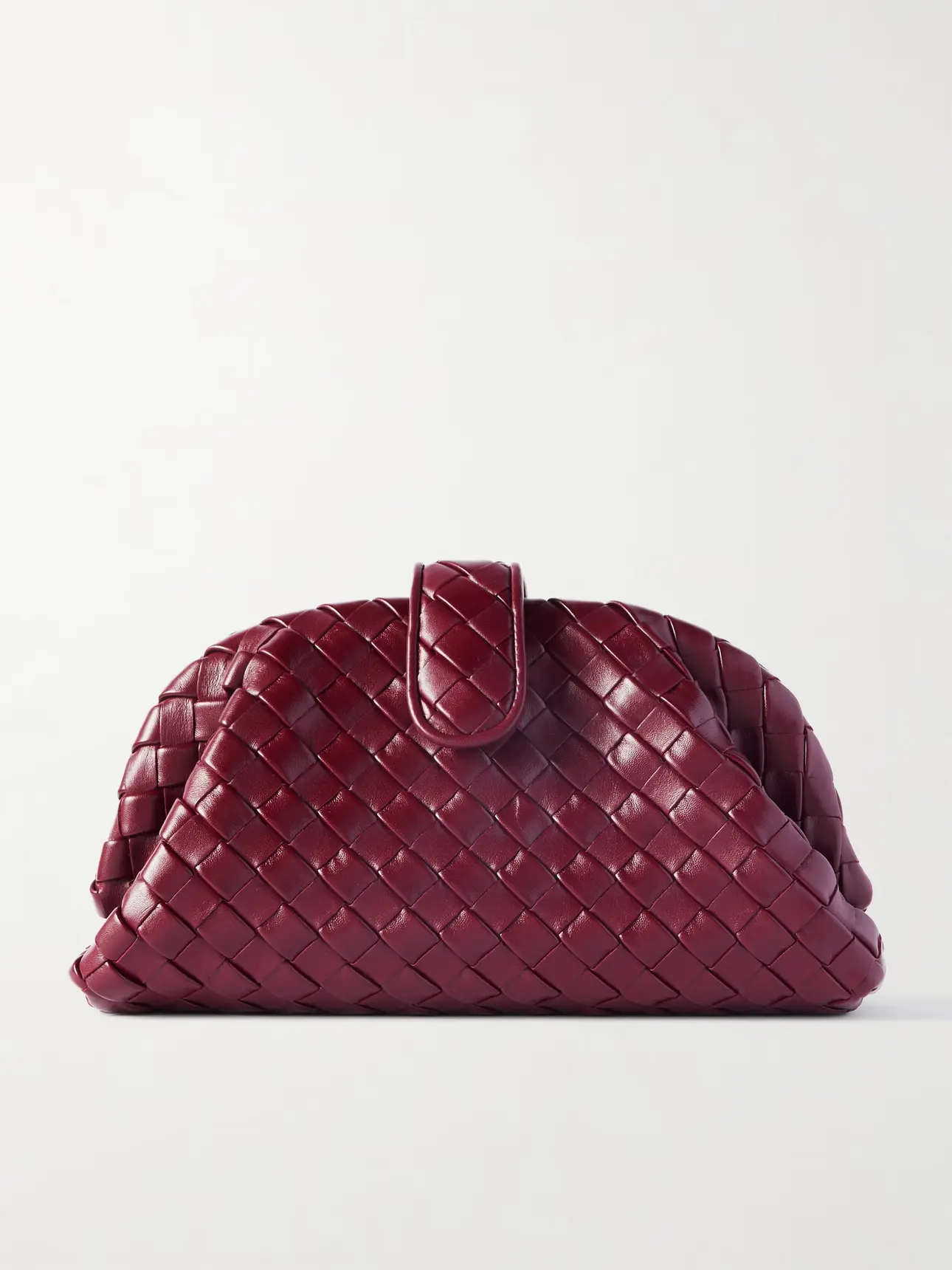 BOTTEGA VENETA Lauren 1980 Teen small intrecciato leather clutch | NET-A-PORTER