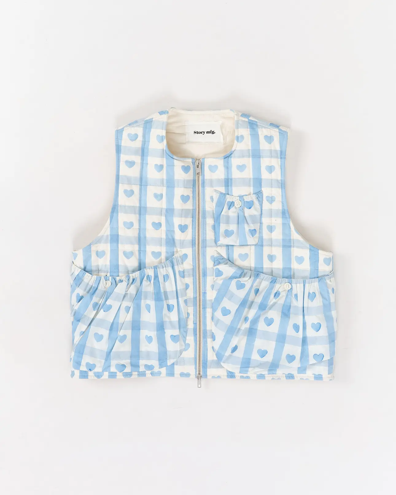 Girolle Vest - Blue Heart