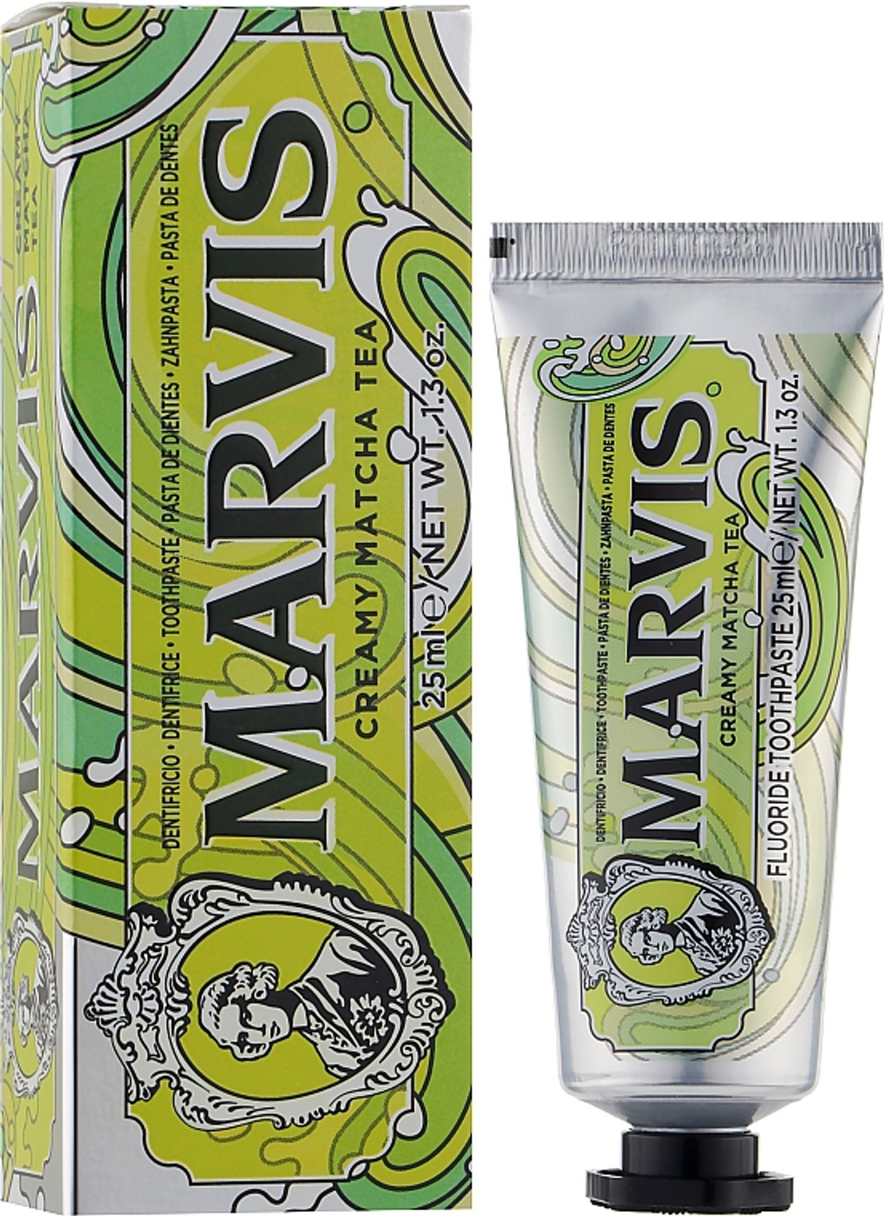 Marvis Earl Creamy Matcha Tea - Dentifrice, Thé matcha | Makeup.fr