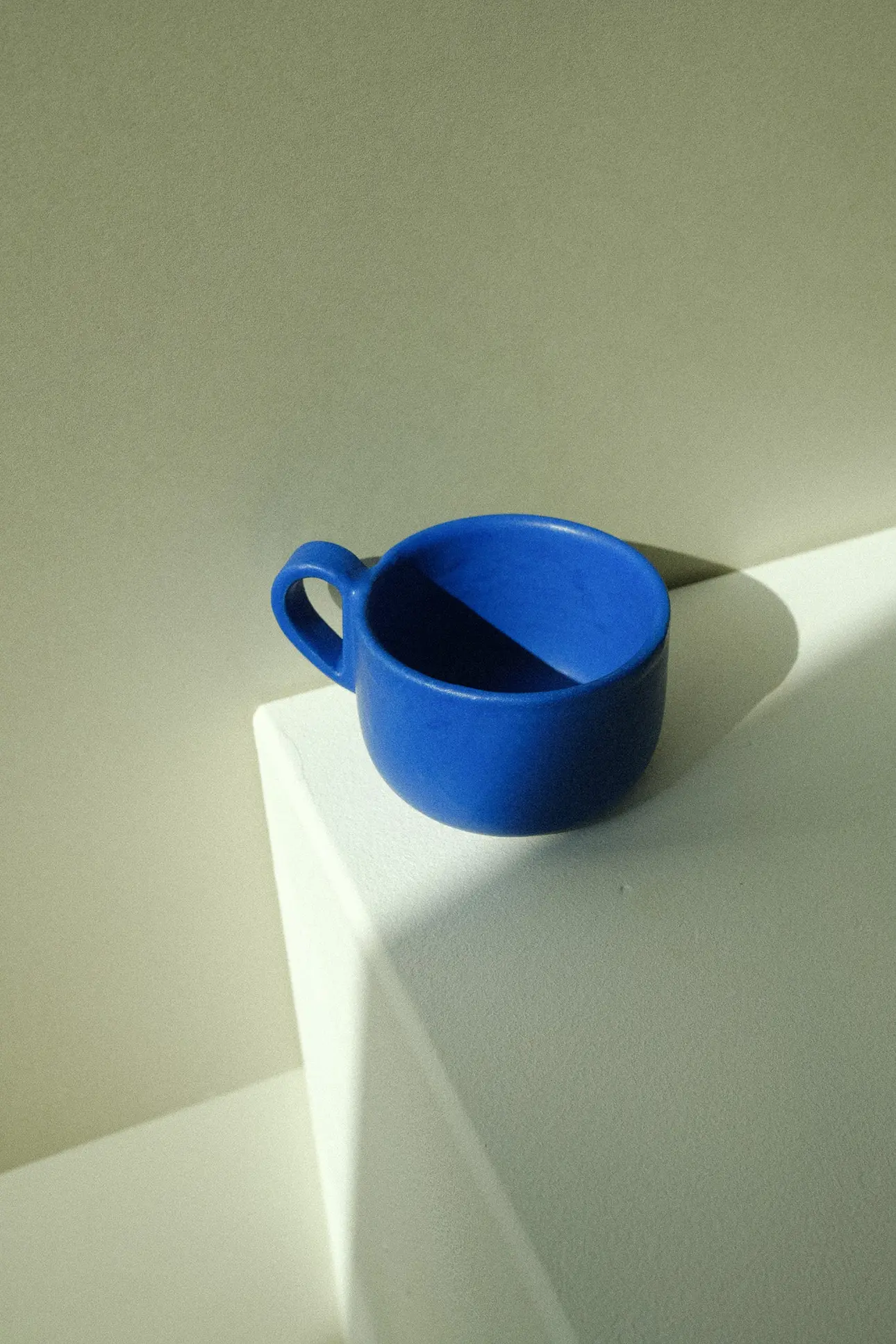 Vintage Mug In Matisse Blue