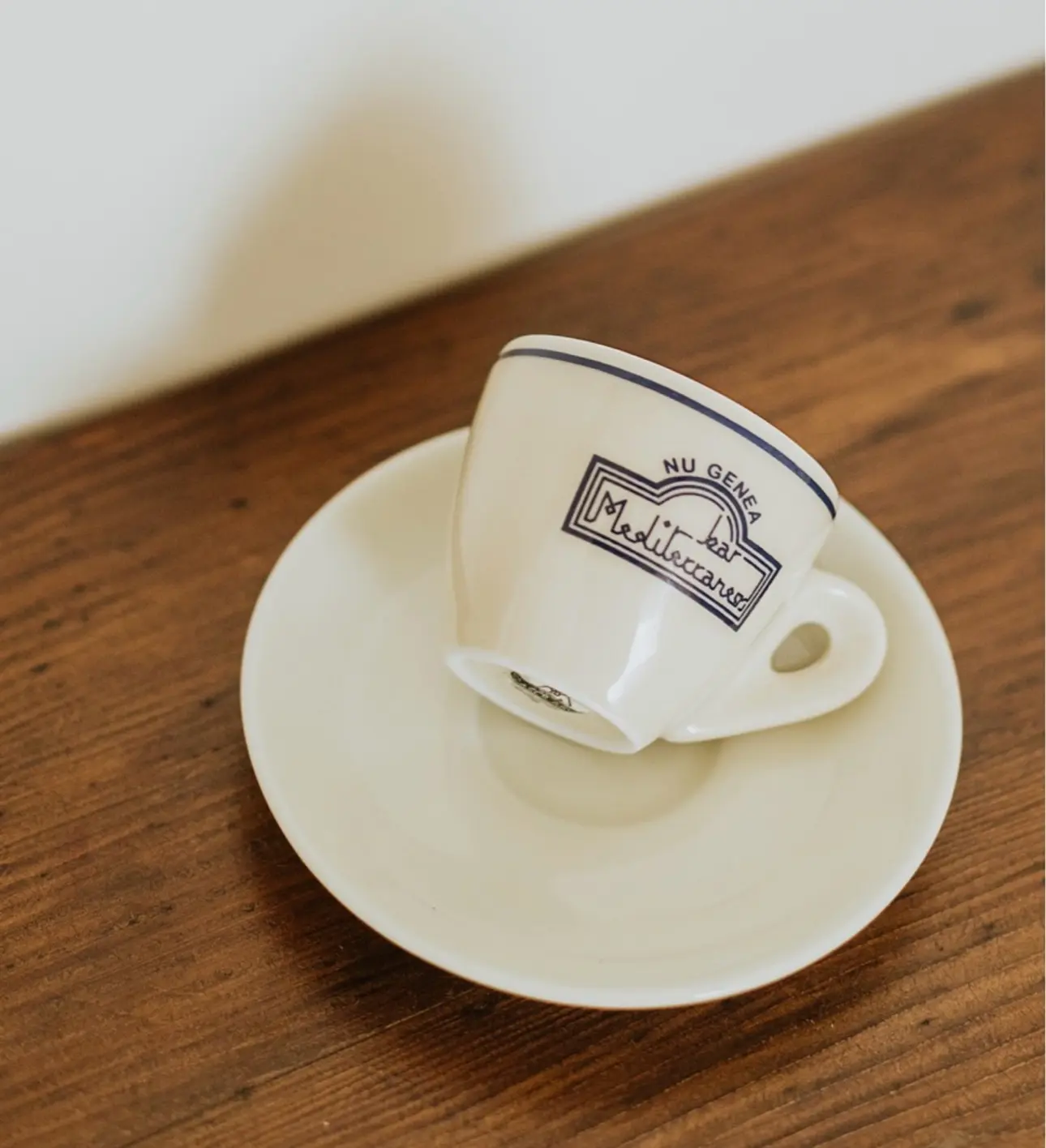 Bar Mediterraneo Porcelain Coffe Cup - Say Yes